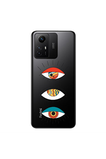 Other Xiaomi Redmi Note 12s 3 different eyes Transparent Silicone TPU Θήκη