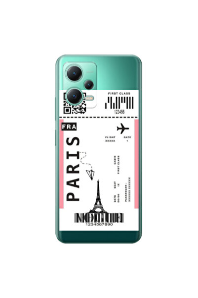 Other Xiaomi Redmi Note 12 Pro Plus 5G Paris FRA Transparent Silicone TPU Θήκη
