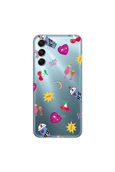 Other Samsung M34 glam time Transparent Silicone TPU Θήκη