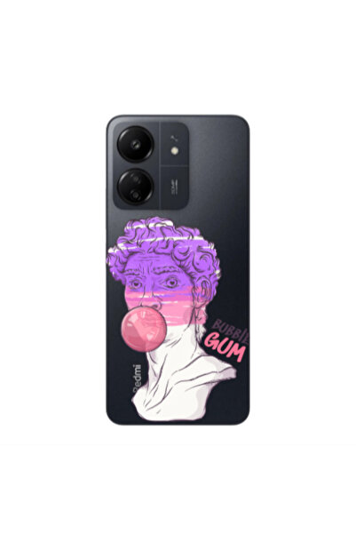 Other Xiaomi Redmi 13C Pin Bubble Transparent Silicone TPU Θήκη