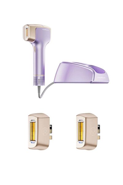 KINSEI BEAUTY جهاز إزالة الشعر T36 بثلاث عدسات مع عدسة للوجه وعدسة للبكيني با...