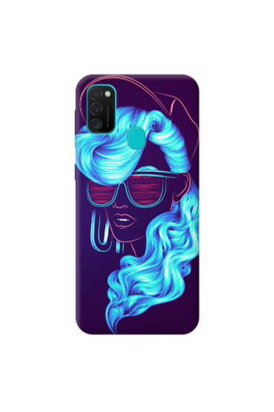 Other Samsung M21 Hatted style Transparent Silicone TPU Θήκη
