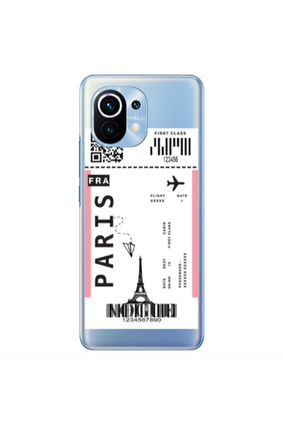 Other Xiaomi Mi 11 Paris FRA Transparent Silicone TPU Θήκη