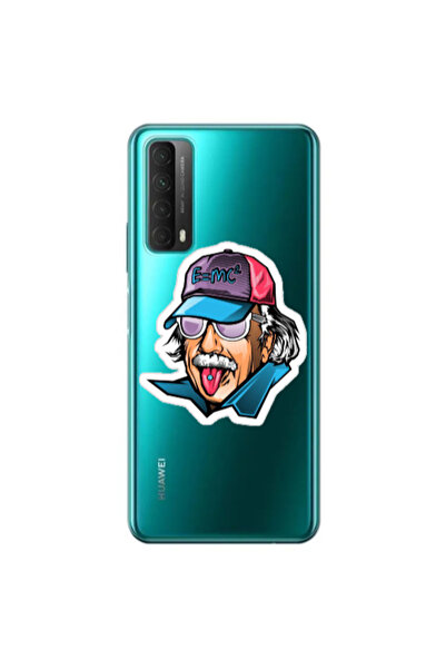 Other Huawei P Smart 2021 Einstein Transparent Silicone TPU Θήκη