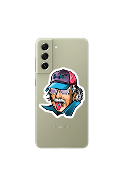 Other Samsung S21 Einstein Transparent Silicone TPU Θήκη