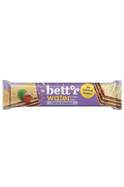 BETTR Wafer with Hazelnut and Cocoa Cream Sugar-Free Organic Vegan 30 g
