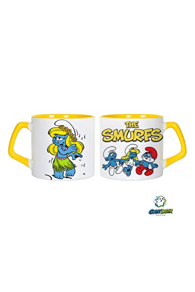 Ghostbastır Design Şirinler Kupa Bardak | Tek Adet 0731