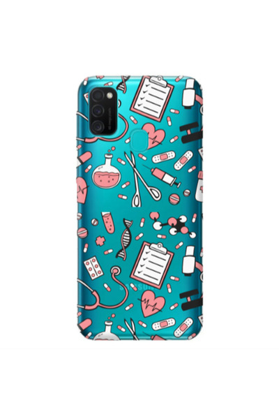 Other Samsung M21 Laboratory Transparent Silicone TPU Θήκη