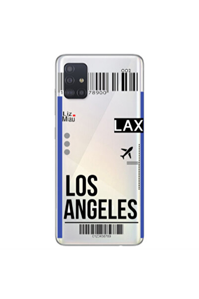 Other Samsung A51 Los angeles Transparent Silicone TPU Θήκη