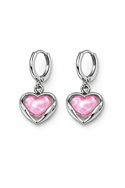 MakeWell Mixed Figure Silver Color Cute Dangle Earrings