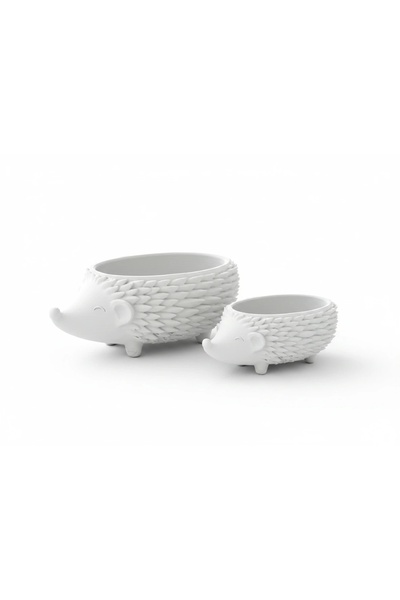 OEM Mini Hedgehog Decorative Planter for Small Plants