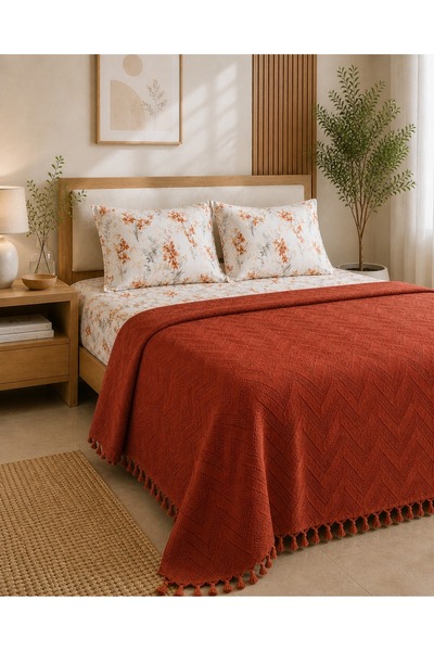 Bikaya Home Elit Jacquard Double Pique Set |   Soft Textured |   Stylish and ...