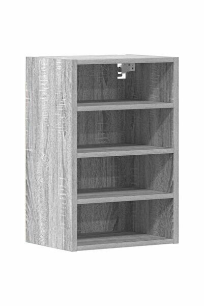 vidaxl Dulap suspendat “Riga”, gri sonoma, 40x29,5x60 cm