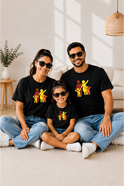 genosha Combinație de familie 100% bumbac Vândut la unitate Tricou supradimen...
