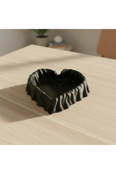 OEM Decorative Bowl Heart Shape Draped Design