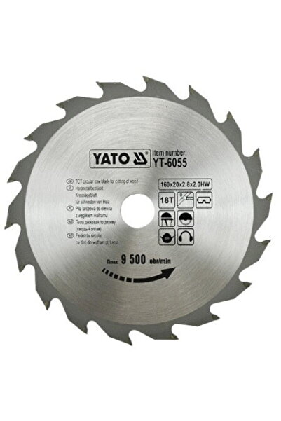 yato Disc fierДѓstrДѓu wolfram pentru lemn 160 x 18 mm YT-6055