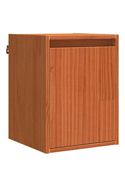 vidaxl Dulap de perete Maroniu cerat 30 x 30 x 40 cm Lemn de pin masiv