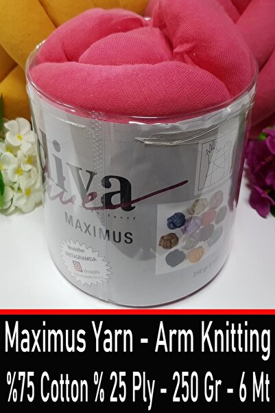 Diva İplik Arm Knit Giant Yarn -250 Grams-6 Mt - Color - 236