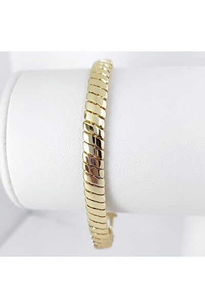 Milena BRATARA DAMA PLACATA CU AUR 14K -LUNGIME 19CM