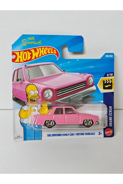 HOT WHEELS سلسلة سكرين تايم جراند إكران - سيارة عائلة سيمبسون / سيارة عائلية ...