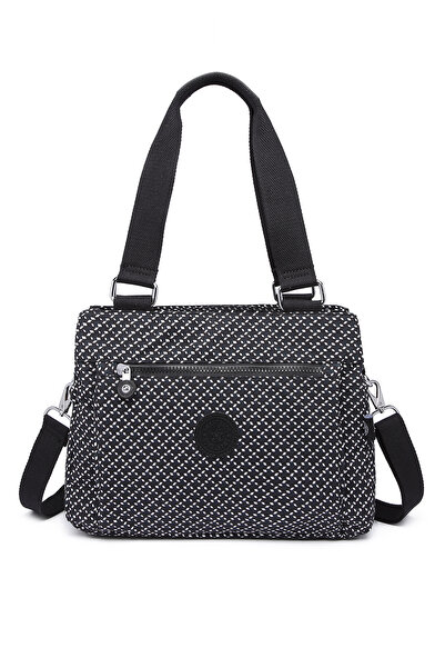 SMART BAGS Medium Size Multi-Pocket Waterproof Lightweight Crinkle Fabric Wom...