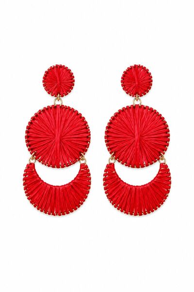 Charmist Carmen Straw Earrings