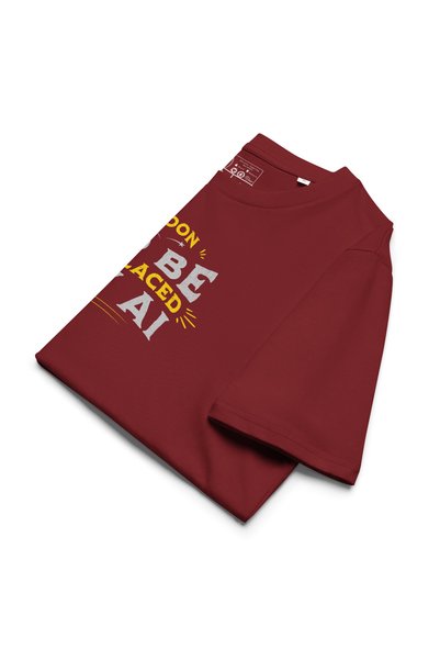 corporatristi Tricou amuzant pentru tech IT, unisex, "Soon to be replaced by AI", Corporatristi.ro