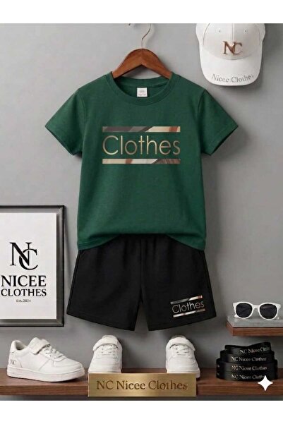 NC Nicee Clothes LETNJA DEČJA MAJICA I KRATKE HLAČE UNISEKS (ODJEĆA IZMEĐU DV...