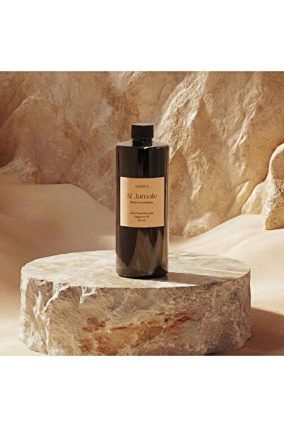Amara زيت عطري باللوتس والزبيب من جامل، 500 مل، زيت عطري زهري