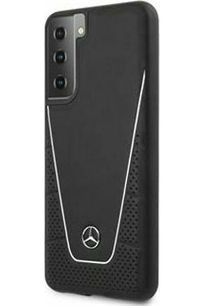 Mercedes Benz Mercedes-Benz Δυναμική Δερμάτινη Θήκη Πλάτης Μαύρο Δέρμα (Galax...