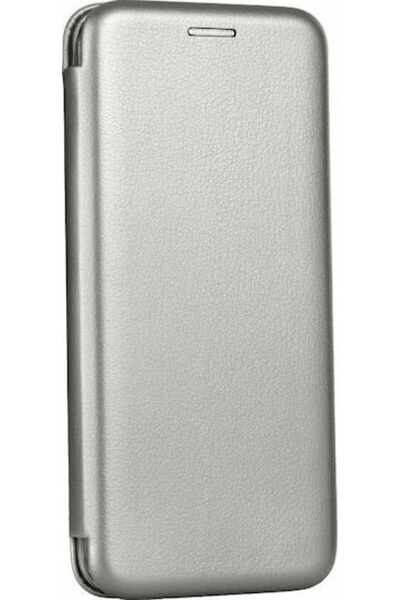 OEM Elegance Book Συνθετικό Δέρμα Γκρι (Galaxy A20s)