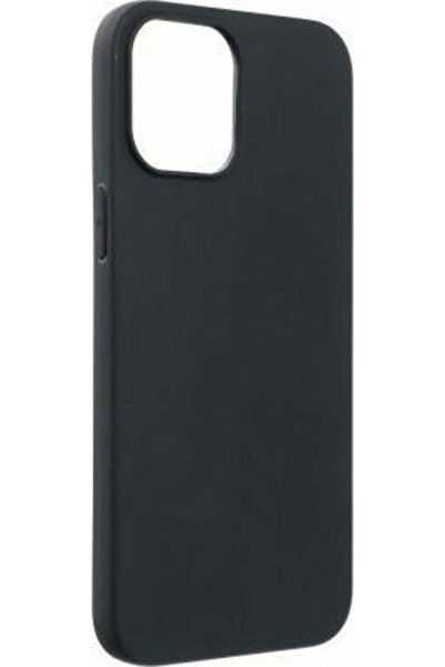 Forcell Μαύρη Θήκη Πλάτης Σιλικόνης Απαλής Υφής (iPhone 13 Pro Max)