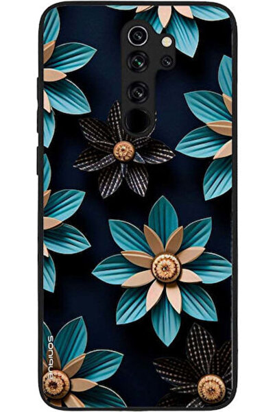 Other Θήκη Sonique Σειράς 3D Λουλουδιών για Xiaomi Redmi Note 8 Pro Ανοιχτό Μπλε