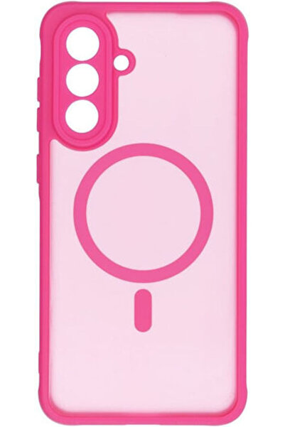 OEM Πλήρως Ματ Πλαστική Ροζ Πίσω Θήκη Mag Cover (Galaxy S25+)