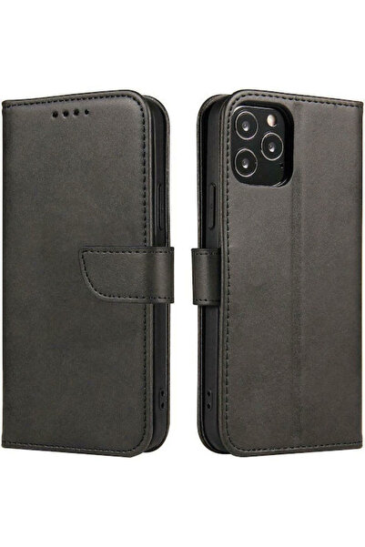 Hurtel Magnet Book Συνθετικό Δέρμα Μαύρο (Oneplus Nord N20 5G)