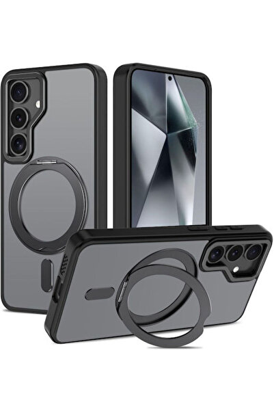 Tech-Protect Magring Πίσω Κάλυμμα Σιλικόνης 1.5mm Μαύρο (Galaxy S25)