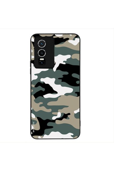 Other Θήκη Sonique Σειρά Στρατιωτικού Καμουφλάζ για Vivo Y74s Vivo Y76 5G Χακί