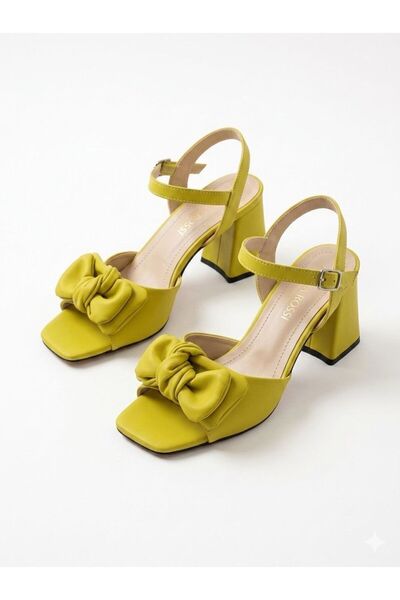 GENCTANİR SHOES Kadın Silva Fiyonk Detaylı Sandalet
