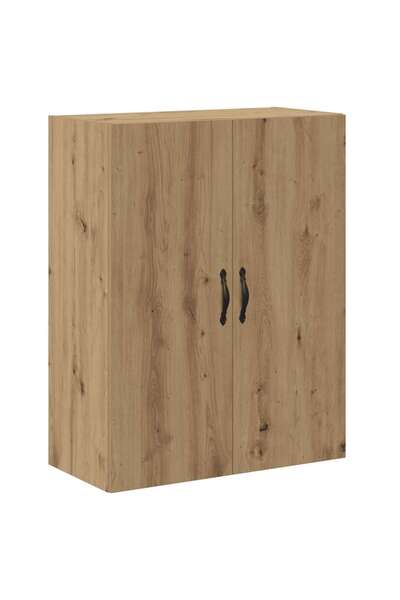 vidaxl Dulap pe perete stejar artizanal, 69,5x34x90 cm, lemn prelucrat