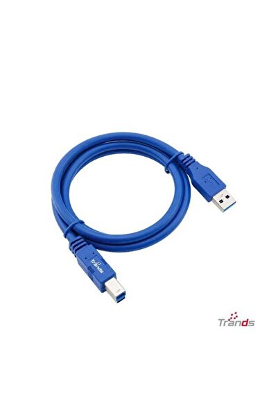 trands كابل طابعة USB 3.0 فائق السرعة (CA001) - سلك بيانات نشط بطول 3 أمتار (...