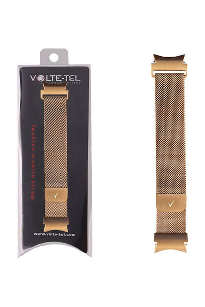Other Volte-Tel Χρυσό Λουράκι (Galaxy Watch4/5/6/7/FE/4 Classic/6 Classic/5 Pro)