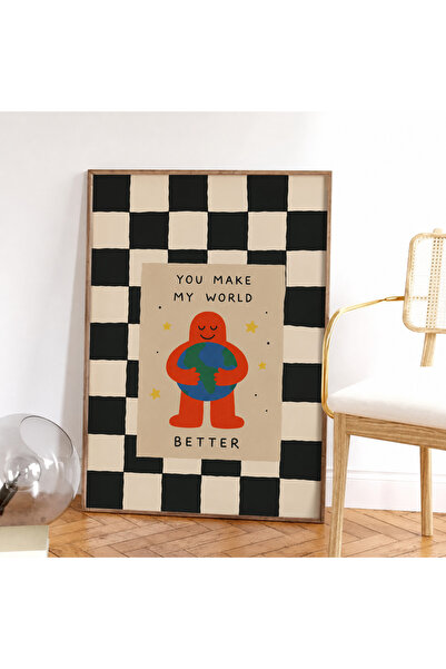 Boho wellness studio Tiny Joys Collection You Make My World Better Estetik De...