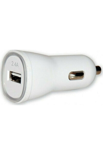 Techly Φορτιστής αυτοκινήτου 12W 2.4A με μία θύρα: 1xUSB Λευκό Χρώμα: 305298
