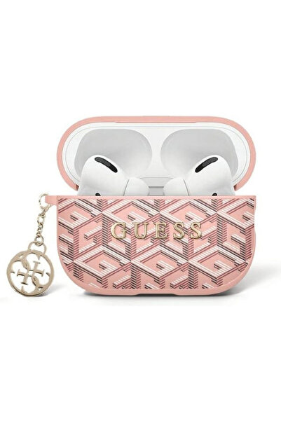 Guess Gcube Θήκη με Σχέδιο Ροζ για Apple AirPods Pro 2