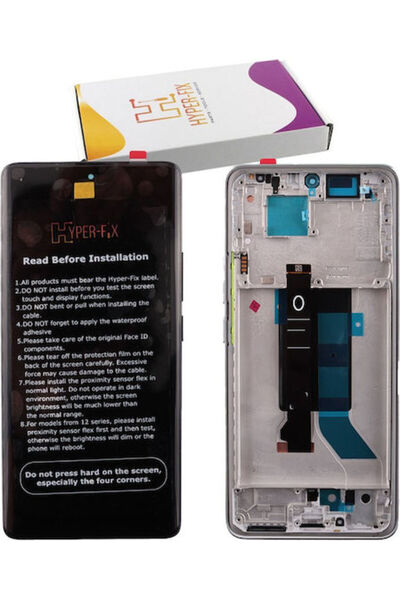 Hyper Οθόνη με μηχανισμό αφής και πλαίσιο για Xiaomi Redmi Note 14 Pro 5G (Μπ...