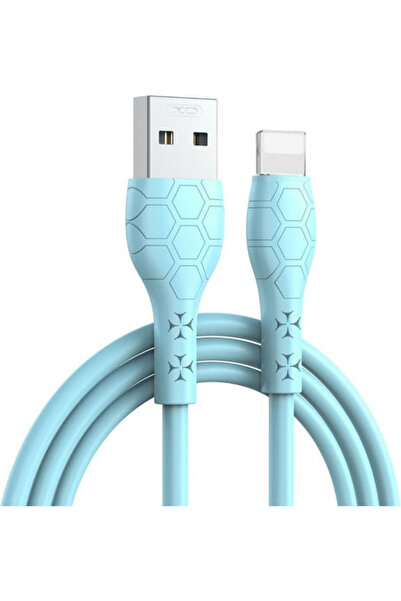 Xo NB240 Καλώδιο USB-A σε Lightning Μπλε 1μ