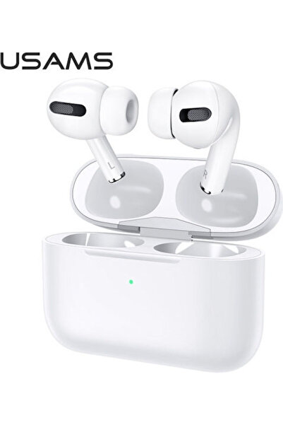 Usams US-YM001 Ενδοωτικά ακουστικά Bluetooth handsfree με θήκη φόρτισης, Λευκά