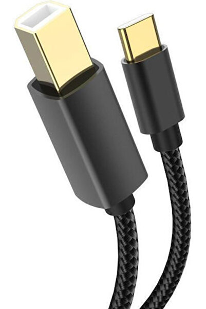 Xo GB010B Καλώδιο USB 2.0 USB-C αρσενικό - USB-B Μαύρο 1.5μ (XO-GB010B)