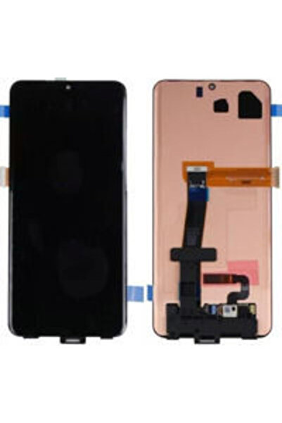 Samsung Οθόνη με μηχανισμό αφής και πλαίσιο για Galaxy S20, SM-G981B (Μαύρο) ...