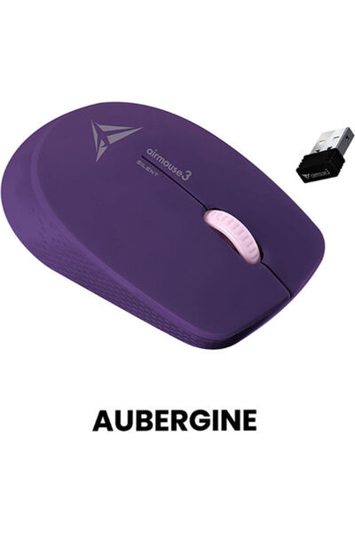 Other Alcatroz Airmouse 3 Ασύρματο Εργονομικό Ποντίκι Μελιτζανί